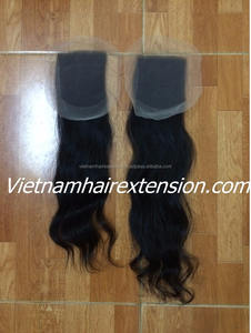 Vente en gros de cheveux humains vierges Remy 100% noués à la main, ondulés, avec fermeture en dentelle, 100g, longueur 8"-40" - Product Image 5