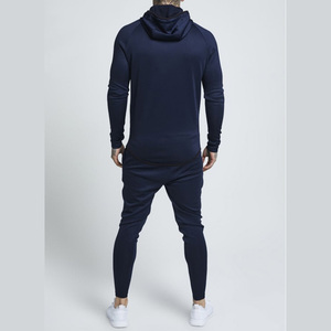 Chándal deportivo para hombre de alta calidad con logotipo personalizado, chándal de poliéster cortavientos, ropa de calle con cremallera - Product Image 3