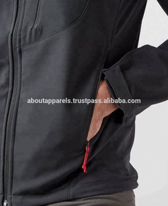 เสื้อแจ็กเก็ตและเสื้อโค้ทผ้านุ่มโพลีเอไมด์ระบายอากาศ3ชั้นกลางแจ้งกันลมมีฮู้ดสำหรับผู้ชาย - Product Image 5