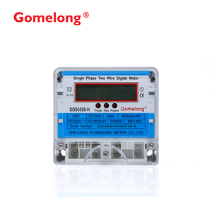 Prix bon marché mural 230v,5(60)A monophasé deux fils ultrasons <span class=keywords><strong>électricité</strong></span> sous compteur d'<span class=keywords><strong>énergie</strong></span> écran Lcd - Product Image 3