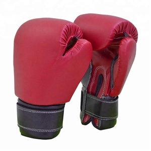 Guantes de boxeo pesados con logotipo personalizado, bolsa de guantes de boxeo impresa, OEM, molde de entrenamiento, Embalaje Universal, personas HSD - Product Image 1