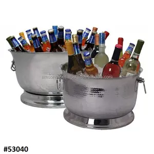 Seau à glace en laiton de table, bol royal en laiton - Product Image 1