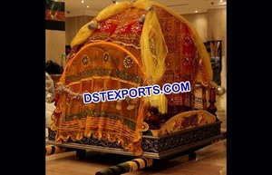 Pakistani Wedding <b>Doli</b>/Palki Muslim Traditional Palki for Bridal Buy Decorated Palki for Pakistani Muslim Nikah - Product Image 4