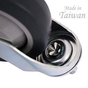 Roulettes pivotantes CCE Caster Taiwan 4 pouces avec tige pivotante en TPR - Product Image 6