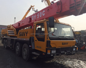 รถเครนเคลื่อนที่มือสอง ปี 2010 รุ่น QY50C ยี่ห้อซันนี่ ขนาด 50 ตัน แบบเทเลสโคปิค สำหรับขาย - Product Image 3