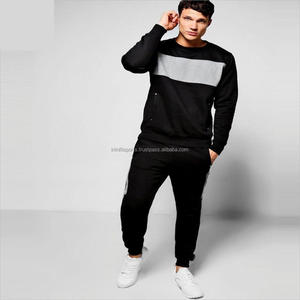 Nouvelle marque de mode survêtement hommes ensemble doublé épais sweat + pantalon vêtements de sport costume mâle hiver chaud à capuche survêtement costume - Product Image 3