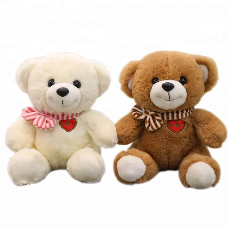 Urso de pelúcia marrom, brinquedo feito de pelúcia macia para crianças 23 cm