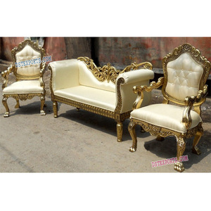 De la hoja de Metal boda escenario muebles boda recepción etapa muebles fabuloso francés boda del conjunto de sofá - Product Image 1