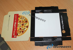 Cajas de Pizza Cuadradas Personalizadas de Grado Alimenticio BMP-BOX, Cartón Corrugado, Materiales Reciclados, Se Acepta Logotipo del Cliente, Recubrimiento UV CMYK - Product Image 5