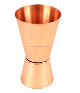 थोक आपूर्तिकर्ता 30-60 ml barware copperl खूंटी उपाय