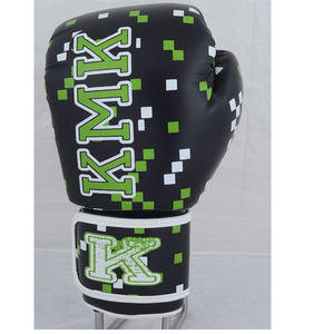 ถุงมือ MMA ถุงมือชกมวยมวยไทยหนัง PU สำหรับฝึกมวยไทยถุงมือชกมวยออกแบบโลโก้ได้ตามที่ต้องการ - Product Image 1