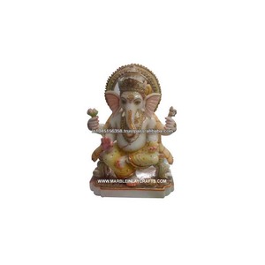 Ganesh Marble Moorti Indian Ganesh Ji - Product Image 1