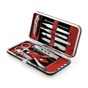 Kit de pédicure et manucure, ensemble de coupe-ongles professionnels, pour cuticules, outils de nettoyage des mains et des pieds, haute qualité, 10 pièces - Product Image 2