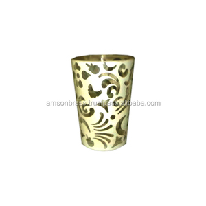 Porte-bougie décoratif en verre pour la décoration lumineuse de la maison et de la salle de séjour, pot à bougie votive - Product Image 2
