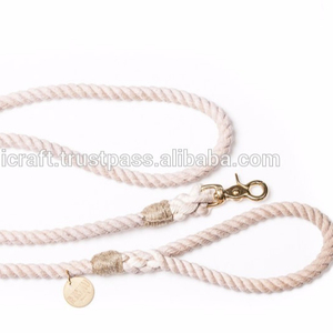 Cuerda de algodón Natural de correa de perro 5 pies de largo - Product Image 1