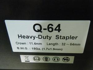 APLUS-grapadora de aire Q-64, 15GA, corona de 11,4 MM, enco Q, carcasa de magnesio ligera - Product Image 3