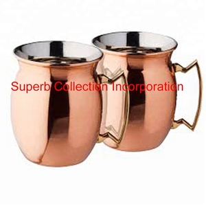 Taza de cobre martillado, mula de Moscú, níquel interior, gran oferta - Product Image 2