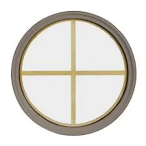 Fixed Opening Wood Round Aluminium Window Aluminium Round Window