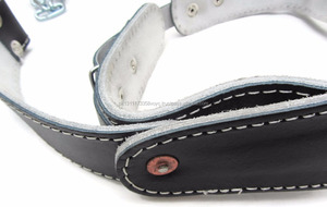 Muscle TOP GYM COU Harnais Noir En Cuir Cou Trempage Ceinture Gym Fitness Power Heavy Duty Musculation Haltérophilie Ceinture - Product Image 3