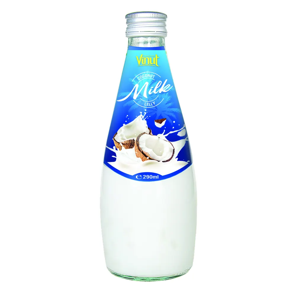 バニラフレーバーの天然ココナッツミルク
