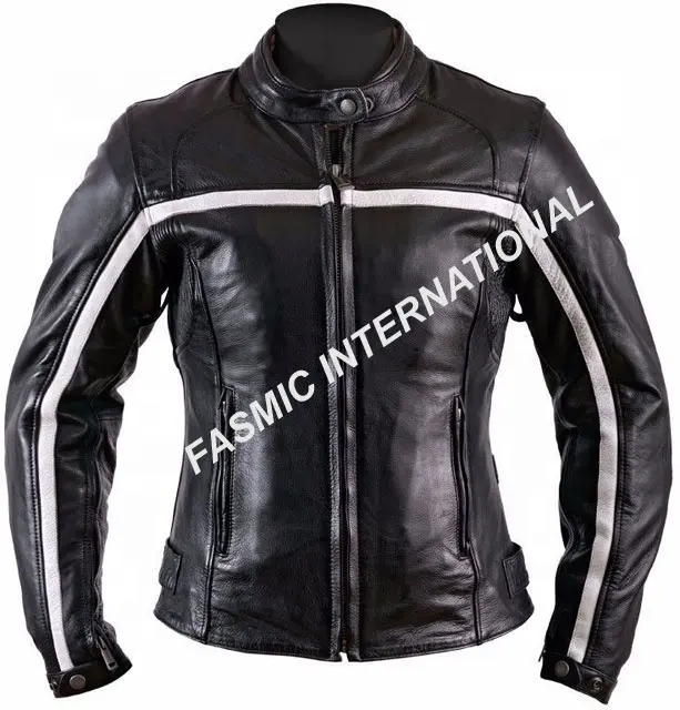 Мужская кожаная мотоциклетная куртка для езды