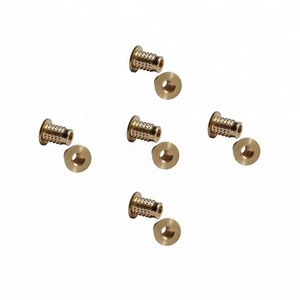 Prix de gros des écrous d'insertion multi-têtes en laiton poli OEM pour l'industrie électronique disponible à un coût compétitif - Product Image 1