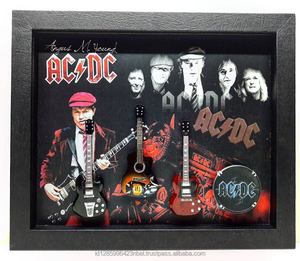 Shadowbox Wall Decoration <b>Guitars</b> Music Theme - Product Image 5