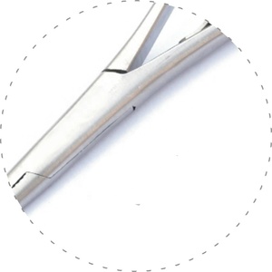 กรรไกร/คีมจับแบบมือถือ 5.5 นิ้ว สำหรับตกปลาแบบฟลายฟิชชิ่ง เครื่องมือผูกเหยื่อตกปลา ผิวซาติน ขากรรไกรหนา คีมจับแบบมือถือพร้อมสปริง - Product Image 3