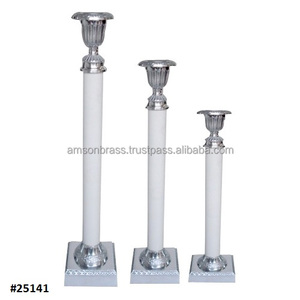 เชิงเทียนโลหะตั้งพื้นเชิงเทียนตกแต่งโต๊ะหรูหราเชิงเทียนโลหะโรแมนติกเชิงเทียนเหล็ก - Product Image 6