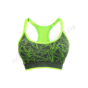 Soutien-gorge de sport pour femmes Logo personnalisé pour les femmes Gym Running Padded Tank Sport Bra Top - Product Image 1