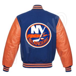 Chaqueta Letterman de calidad premium, chaqueta de béisbol bordada de chenilla personalizada, chaqueta universitaria unisex - Product Image 2