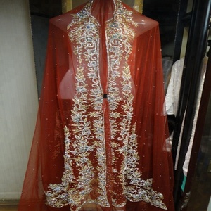 Caftán marroquí de trabajo de cristales pesados, diseñador de boda, 2018 - Product Image 5