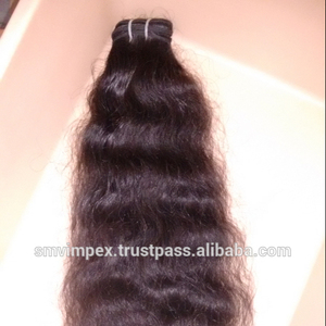 Shedding Free and Tangle Free Remy <b>Human</b> <b>Hair</b> Weaving.Best Thick End Raw Wafting - Product Image 3