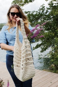 Bolso de ganchillo hecho a mano para mujer - Product Image 3