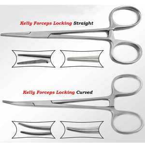 Pinces Kelly 14 cm CVD/STR / Pinces hémostatiques - Product Image 1