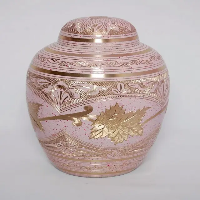 पीतल centerpiece आधुनिक चमकदार urns
