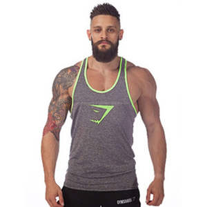 TOP Custom Bodybuilding Fitness Sports <b>Muscle</b> <b>Vest</b> Single Sleeveless t Shirt 100% Cotton Stringer Running Gym tank Top for <b>Men</b> - Product Image 5