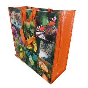 Sac de courses en PP tissé avec poignées en PP, taille et couleur personnalisées, utilisation confortable et design agréable - Product Image 3