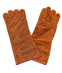 Gants à main en cuir industriel sur mesure, gants de soudage de protection en peau de vache fendue et en peau de mouton avec échantillon gratuit - Product Image 4