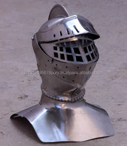 Medieval Close Armor Helmet 16 Gauge Medieval Helmet <b>Cover</b> Only Head Face and <b>Neck</b> in Cheap Price - Product Image 5