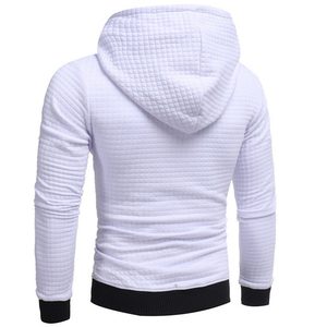 Sweats à capuche blancs pas chers, sweats à capuche en molleton blanc, sweats à capuche 100% coton, blanc uni - Product Image 2