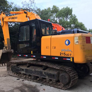 Excavadoras Hidráulicas Usadas Hyundai RH215 RH220 RH210 con Cucharón de 0.8m, Peso Operativo de 18000kg y Cabina con Aire Acondicionado en Venta - Product Image 4