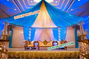 Dernier modèle de scène de mariage asiatique avec colonnes en cristal, scène de mariage palazzo, scène de réception de mariage indien, Missouri Mississippi - Product Image 3