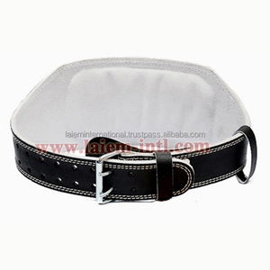 Cinturón de Cuero Vacuno Personalizable de Alta Calidad con Hebilla de Acero, Ajustable, Unisex, para Gimnasio, Fitness, Entrenamiento, con Logotipo LAIEM - Product Image 6