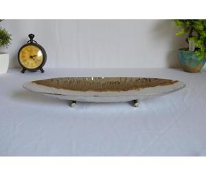 Plat de service de fantaisie fait à la main en acier inoxydable de luxe moderne Hot Premium Vantage ou plateau solide pour la maison et la cuisine - Product Image 1