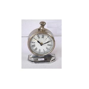 Reloj de Mesa Redondo Estilo Reloj de Manecillas con Acabado Pulido Espejo y También Disponible en Niquelado Decoración del Hogar - Product Image 2