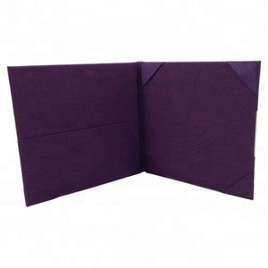 เข็มกลัดคริสตัลวินเทจประดับประดาผ้าไหมไทยกระเป๋าแต่งงานพับคำเชิญ - Product Image 2