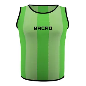 Match Voetbal Voetbal Groothandel Custom Size 2 Zwart Geel Tas Groen Rood Wit Vest Shiny Bib Zeefdruk Grijze Oppervlak kleur