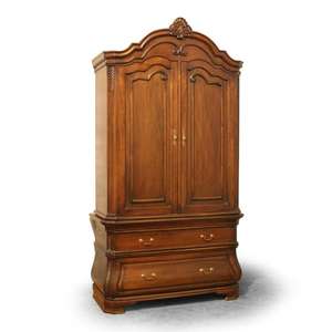 Reproduction <b>Antique</b> <b>Wardrobes</b> - Mary Anne Classic 2 Door <b>Wardrobe</b> - Product Image 3