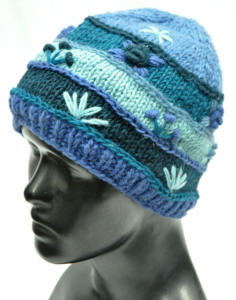 Gorro de lana con estilo multicolor sin borlas HHWTH 006 I - Product Image 4
